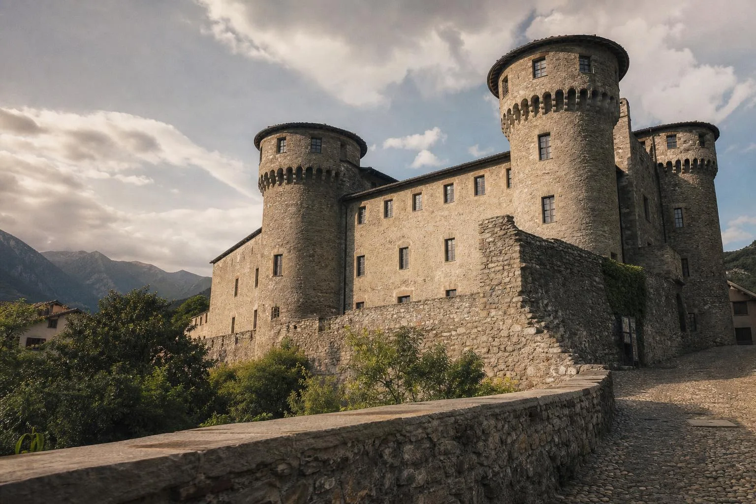 Aymavilles Castle — Aosta, Aosta Valley, Italy