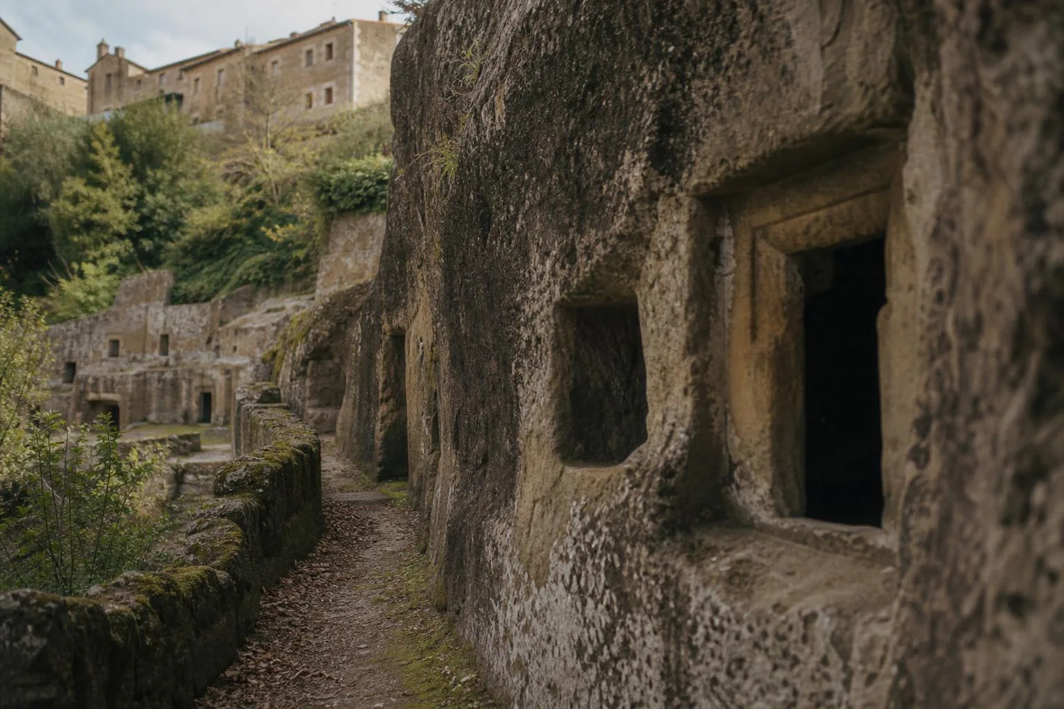 Crocifisso del Tufo Necropolis — Orvieto, Umbria, Italy