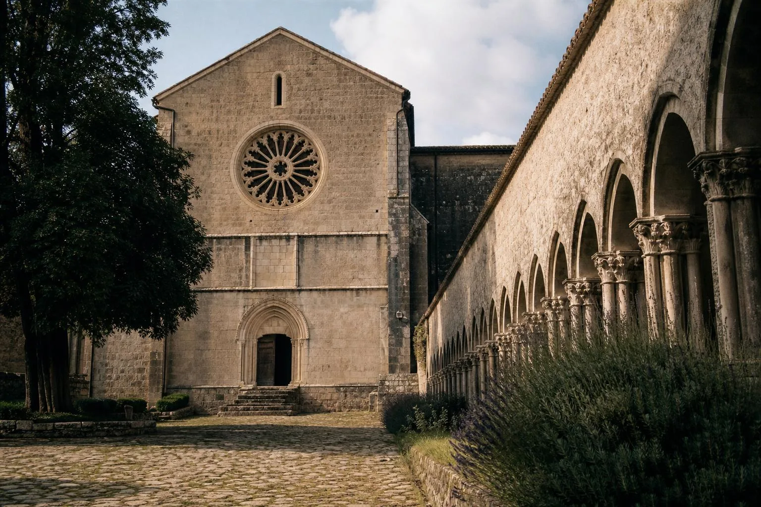 Fossanova Abbey — Terracina, Lazio, Italy