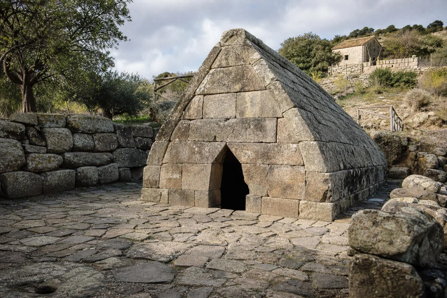 Sacred Spring of Su Tempiesu — Nuoro, Sardinia, Italy