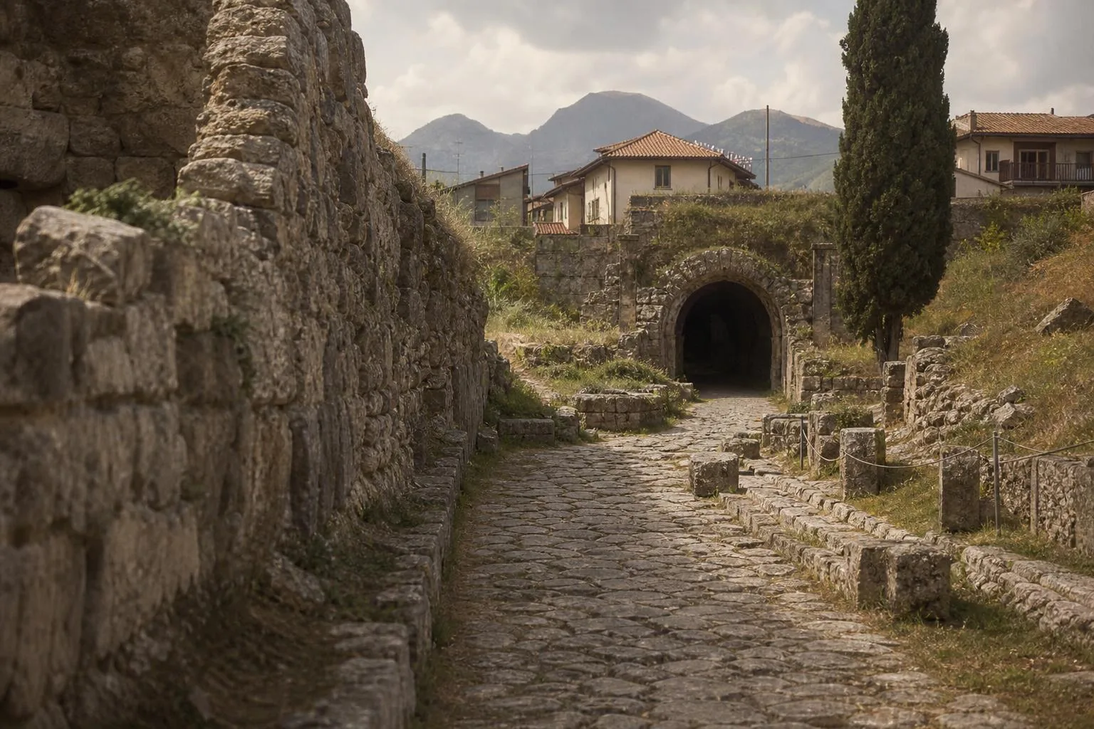 Tunnels of Claudius — L'Aquila, Abruzzo, Italy