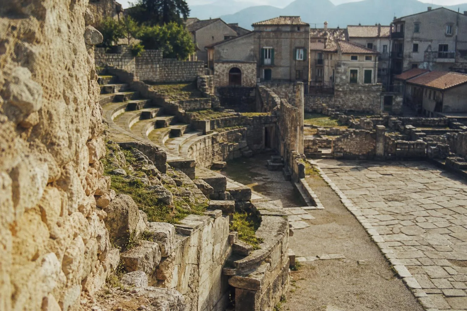 Venafrum (Roman theatre and amphitheatre) — Isernia, Molise, Italy