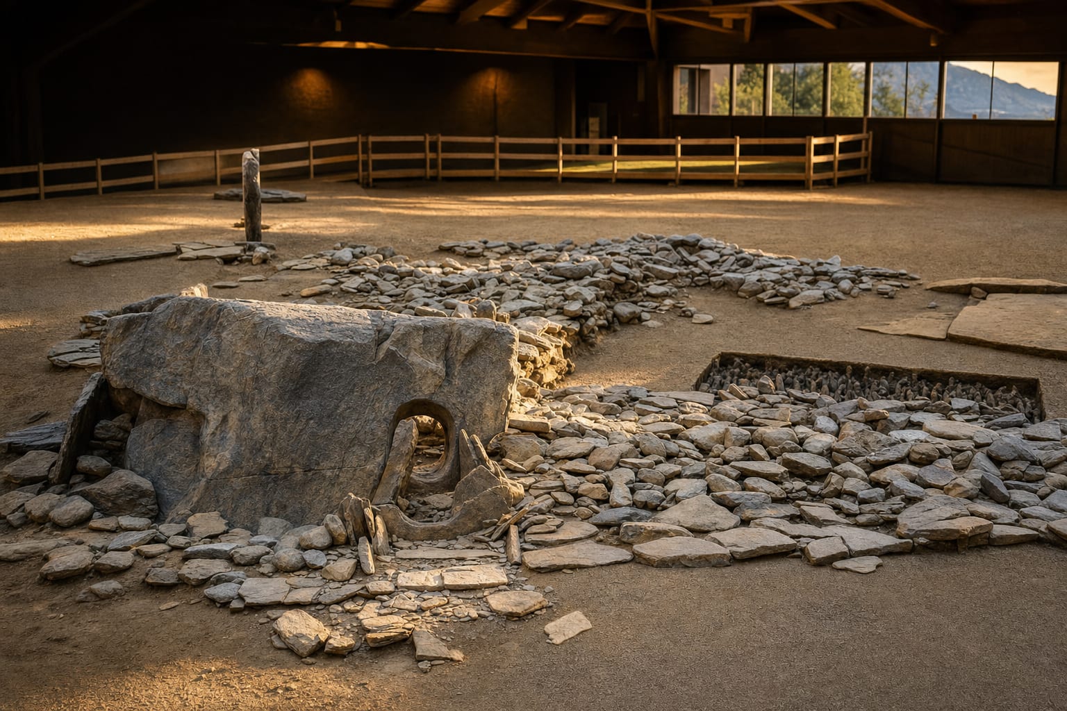The roofed Neolithic sanctuary of Saint-Martin-de-Corleans, Aosta