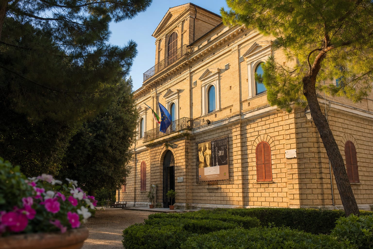 Villa Frigerj, neoclassical home of Abruzzo's archaeological museum