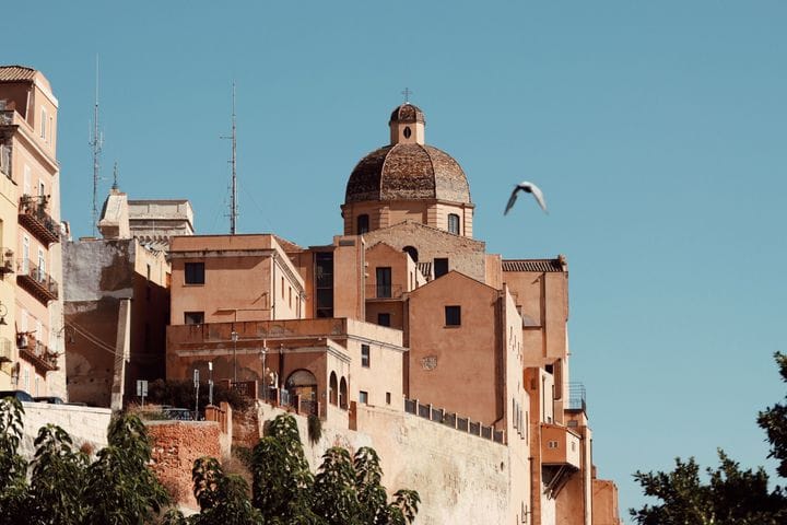 The towers of the Castello quarter, Cagliari