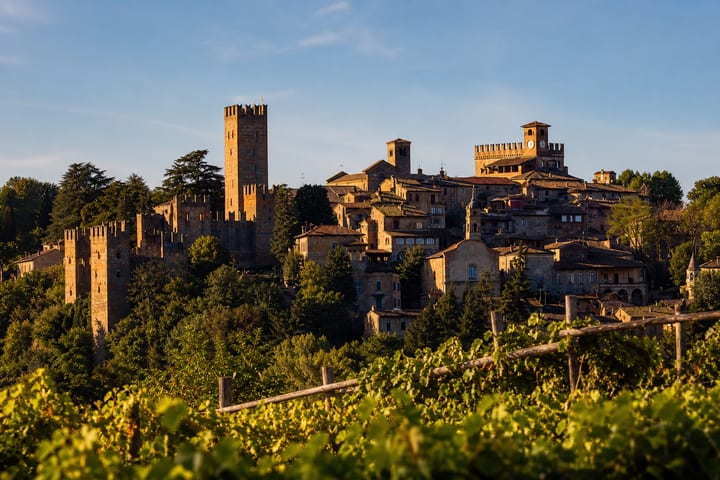 Castell'Arquato, Emilia-Romagna, Italy