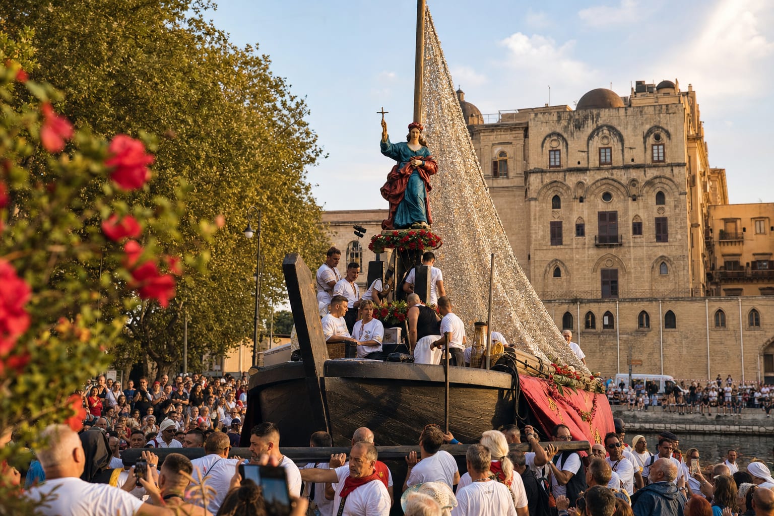 Festino di Santa Rosalia in Palermo, Italy