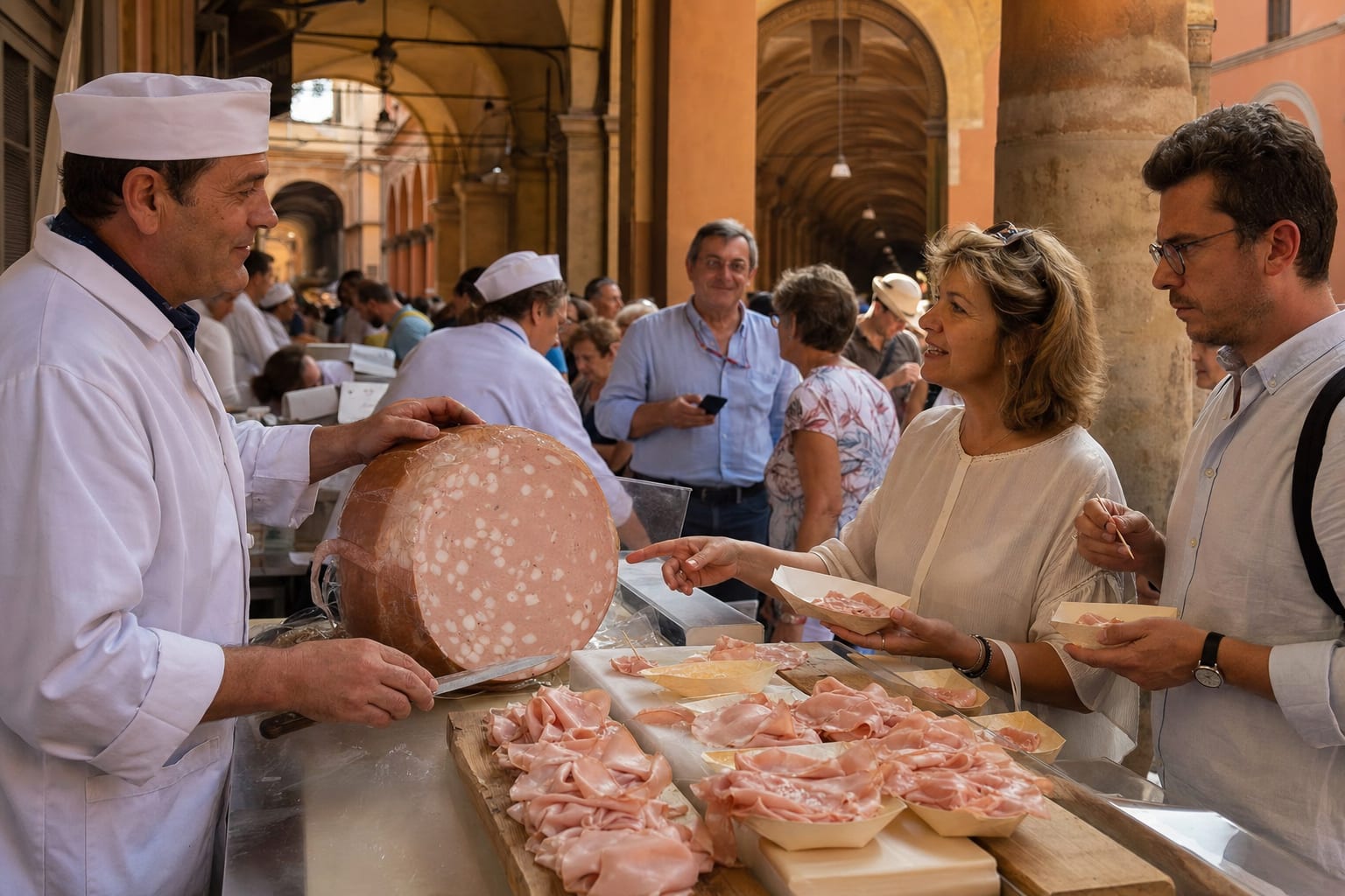Mortadella Please in Bologna, Italy