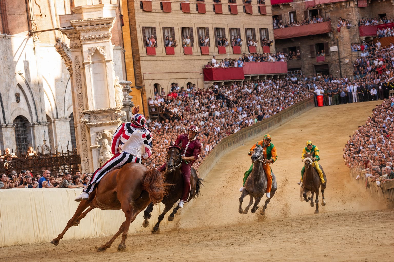 Palio di Siena in Siena, Italy