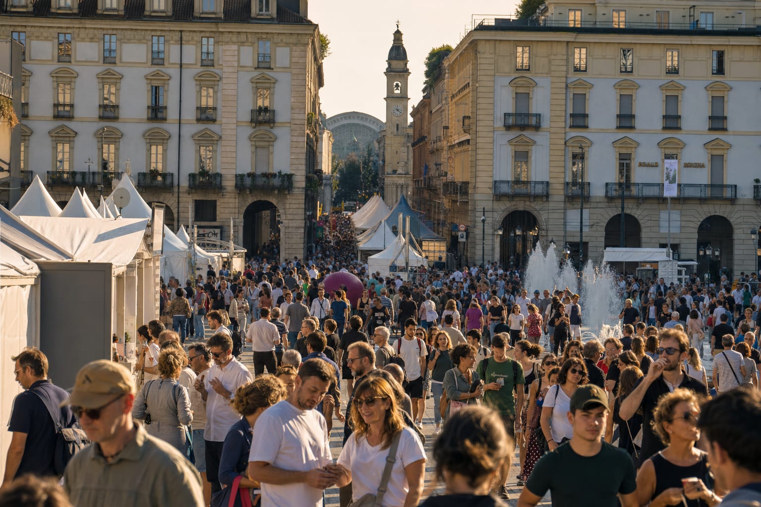 Salone del Gusto in Turin, Italy