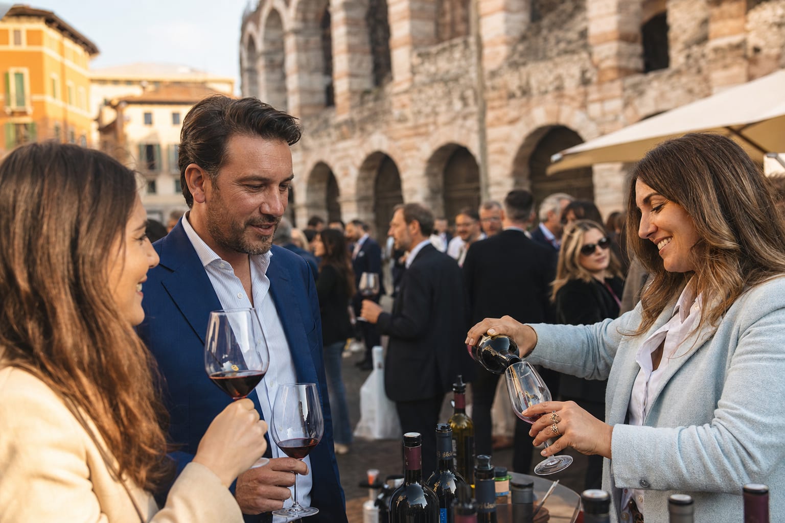 Vinitaly in Verona, Italy