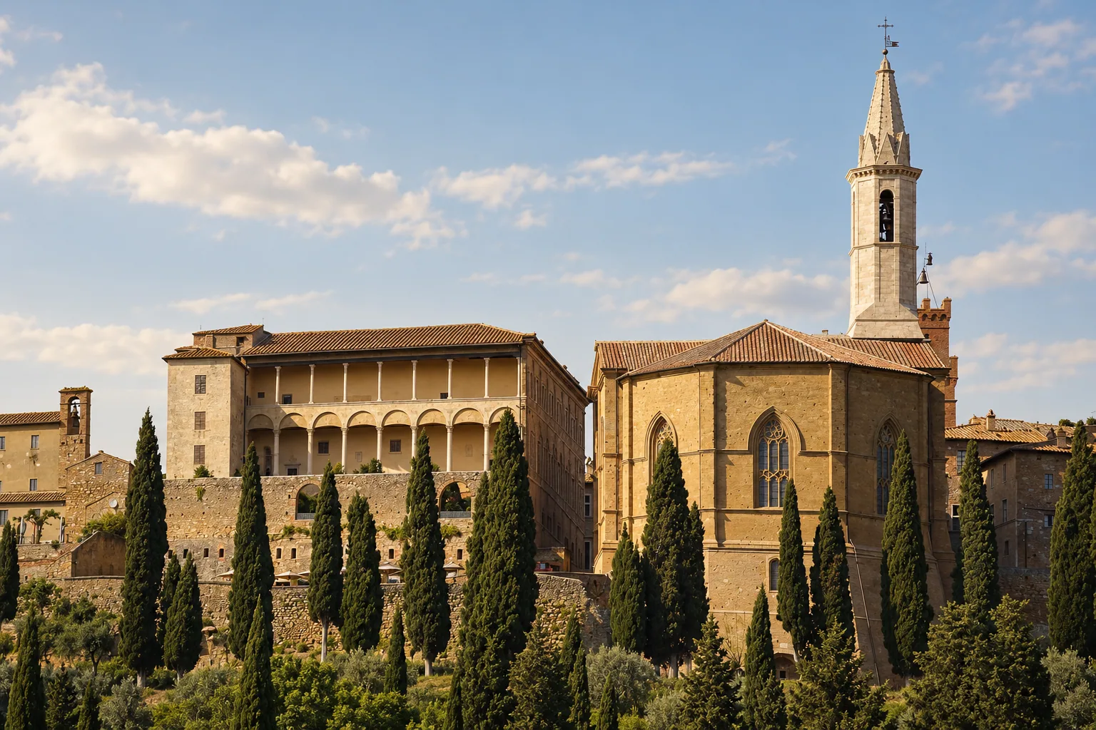 Pienza Cathedral, Italy