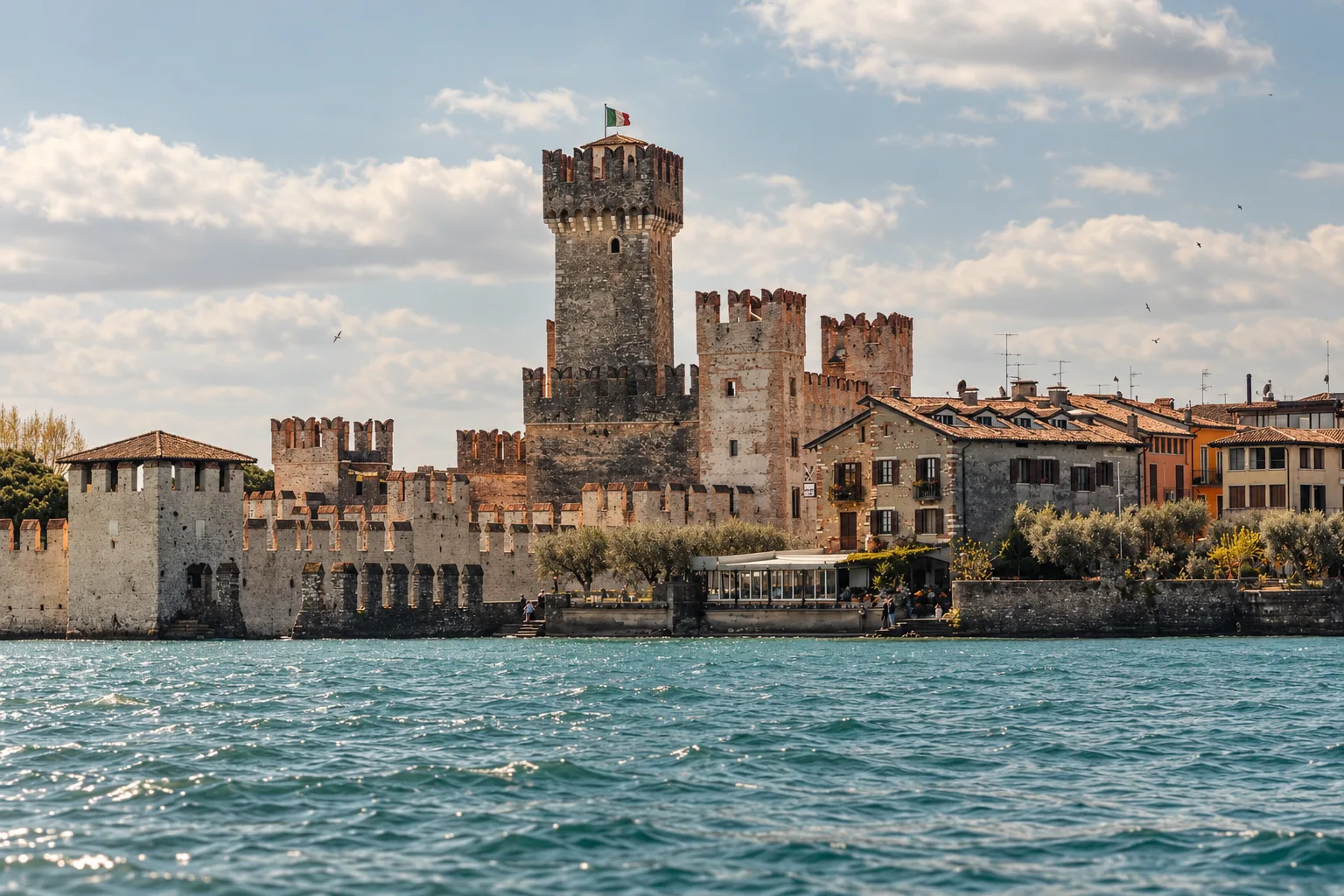 Scaliger Castle of Sirmione, Italy