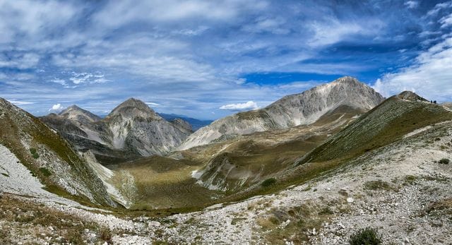 A high trail through the Gran Sasso, Abruzzo