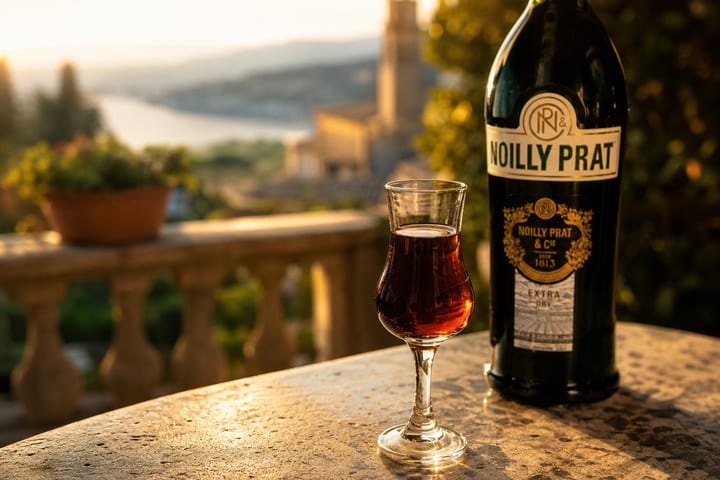 Vermouth Rosso wine bottle from Turin