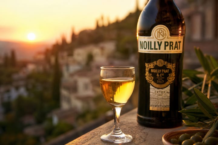 Vermouth Rosso wine bottle from Turin