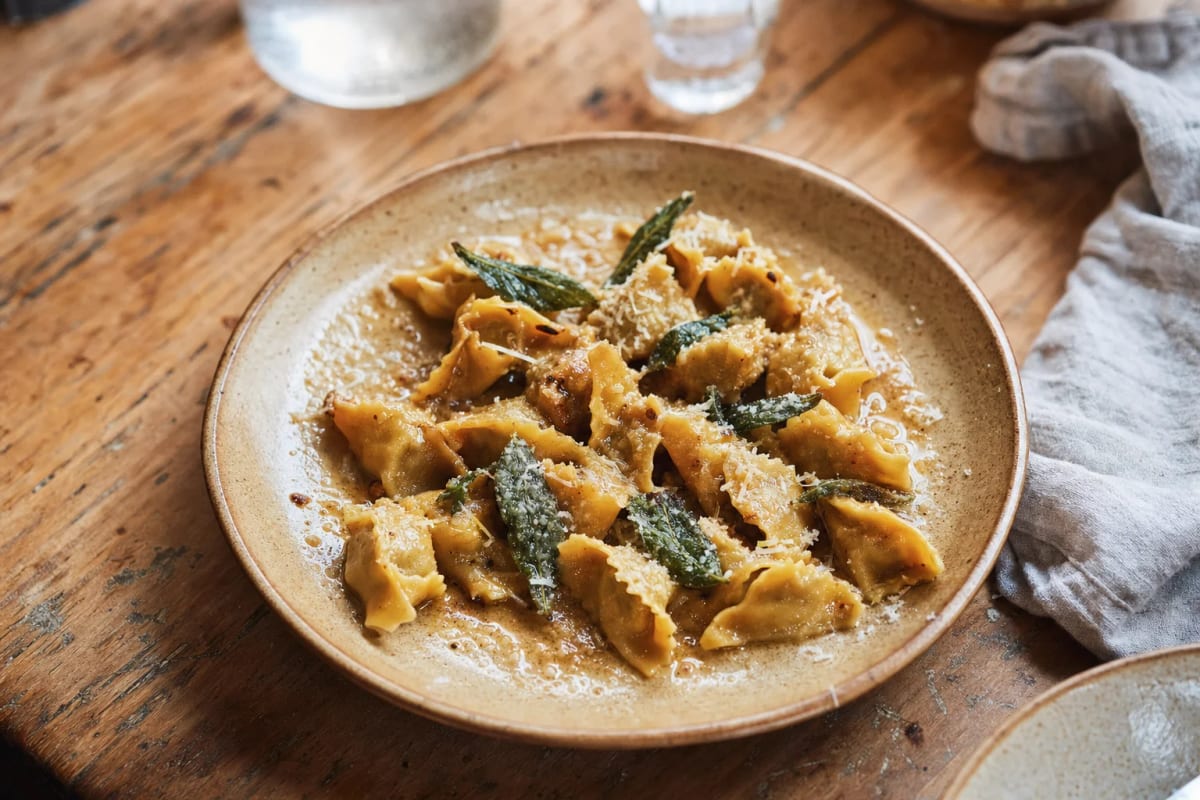 Agnolotti del Plin Burro e Salvia