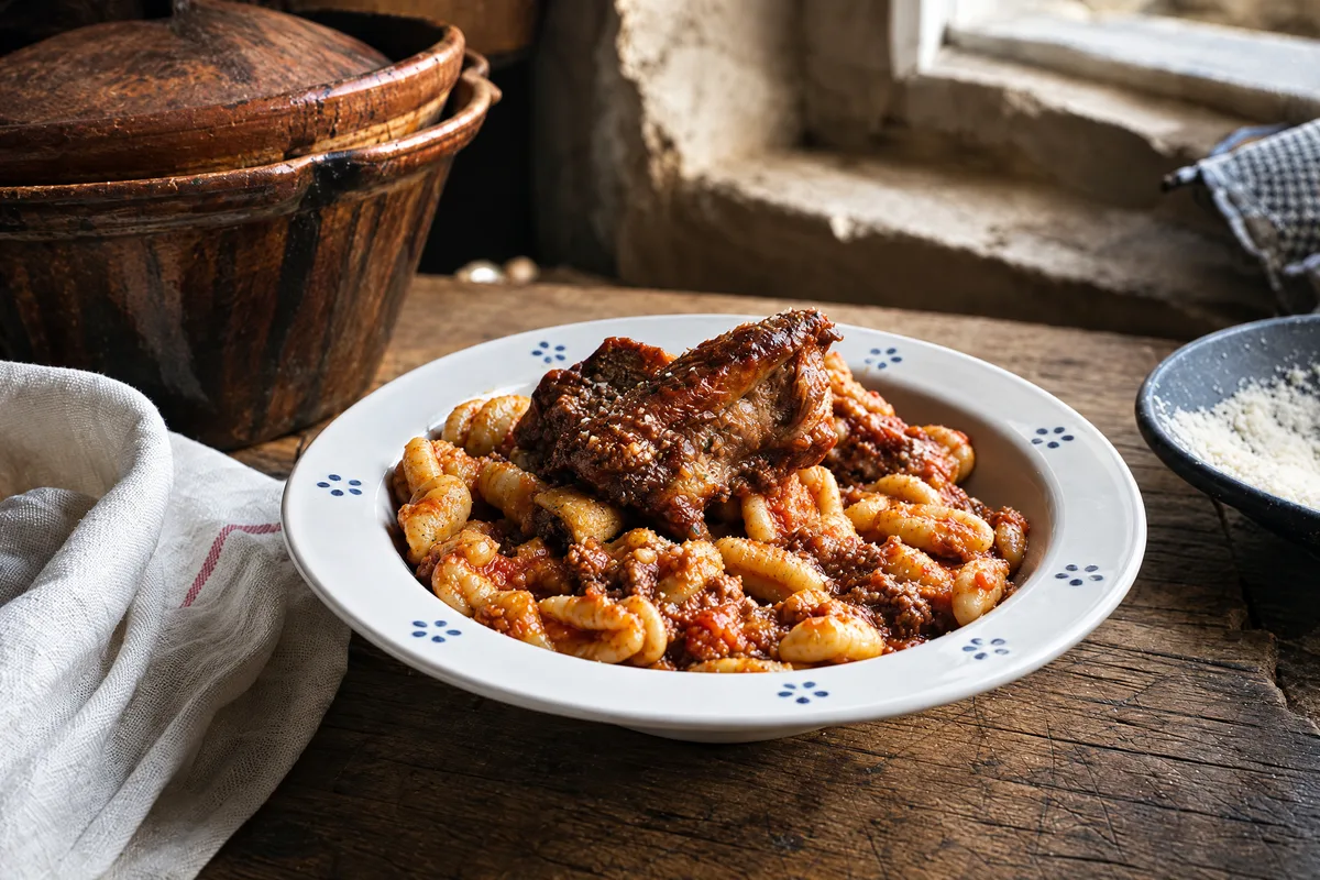 Cavatelli al Ragù di Maiale
