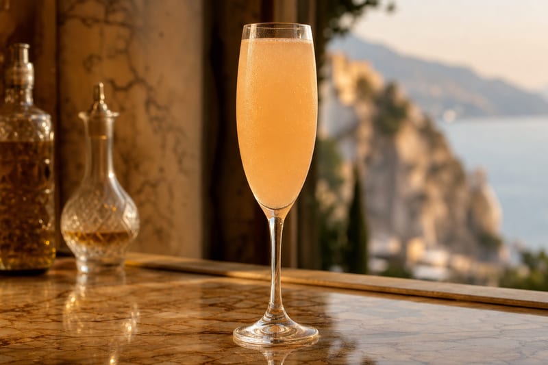 Bellini, a classic Italian cocktail