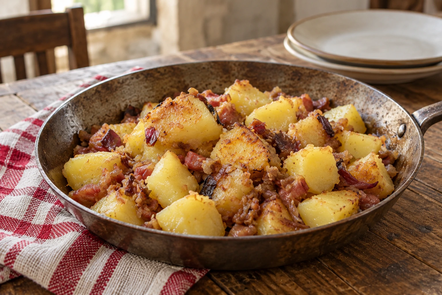 Patate in tecia alla goriziana