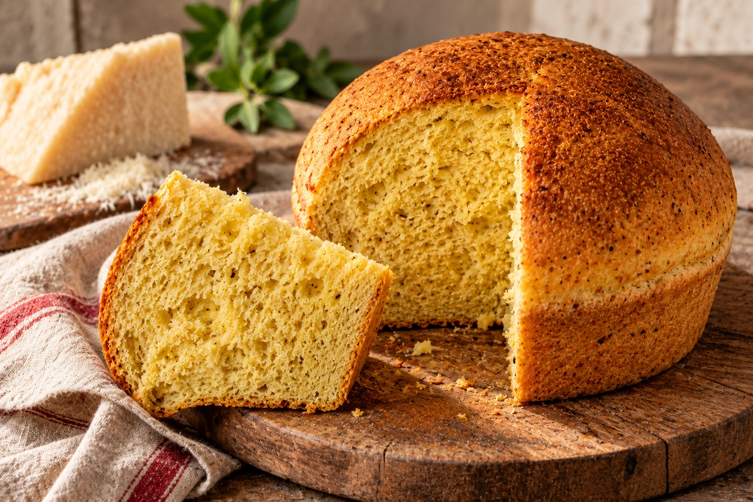 Marche Easter cheese bread