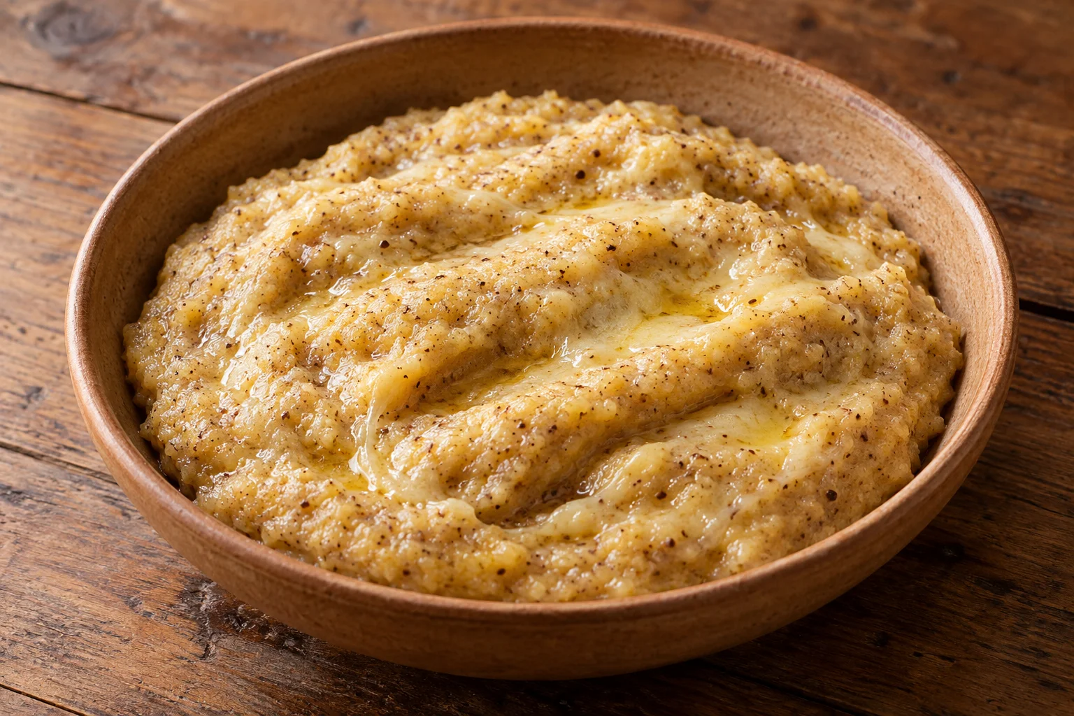 Polenta taragna orobica con Branzi
