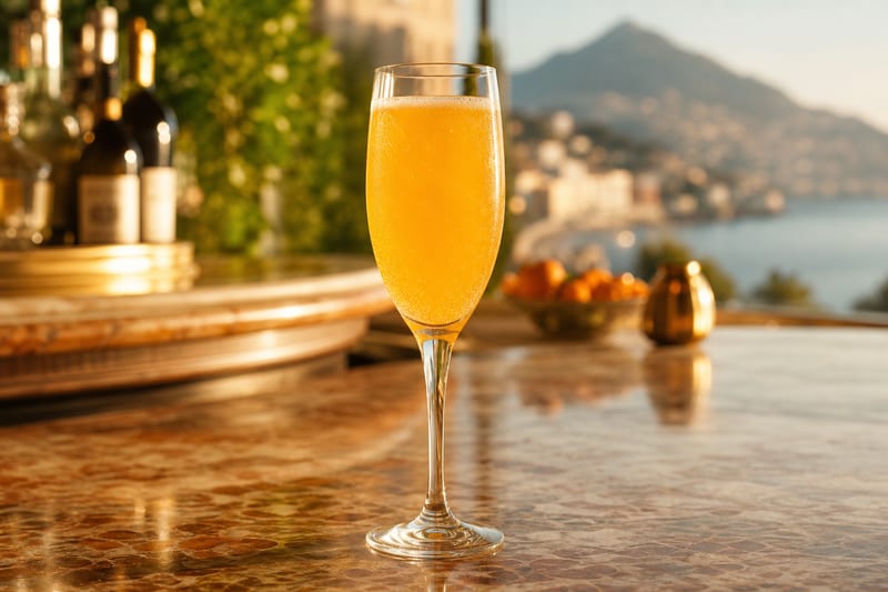 Puccini, a classic Italian cocktail