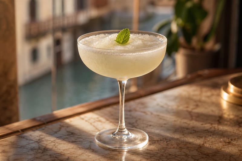 Sgroppino, a classic Italian cocktail