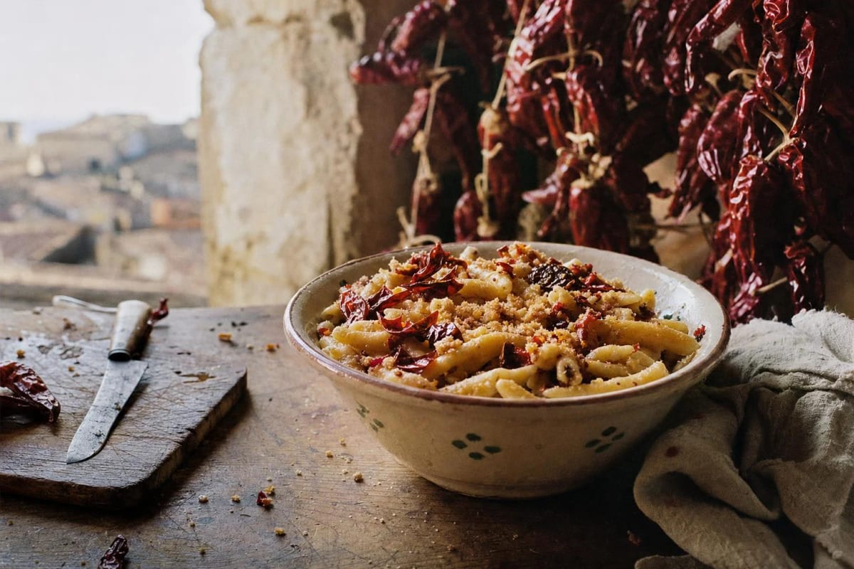 Strascinati con Peperoni Cruschi