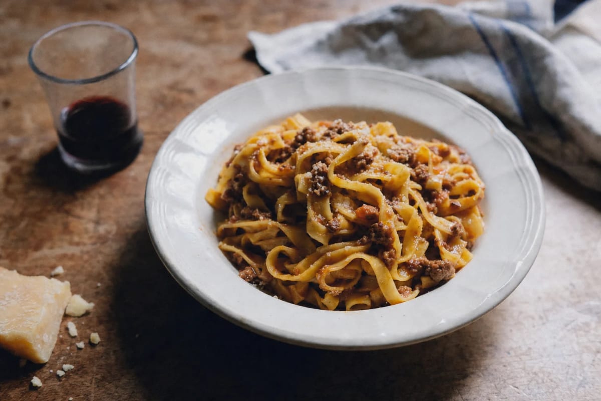Tagliatelle al Ragù Bolognese